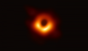 telescopic image of a black hole
